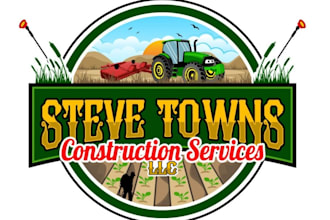 do best agriculture landscape and lawn care logo design
