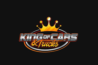 design awesome cars sales business logo
