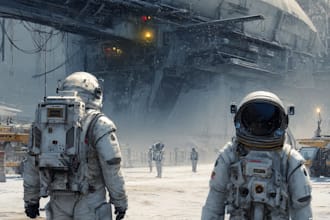 sci fi illustration and sci fi art