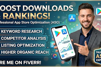do professional app store optimization aso for apps and games