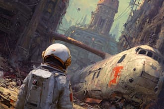 sci fi illustration and sci fi art