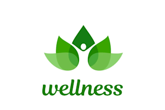 design natural health, medical and wellness logo
