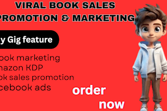 promote your amazon book promotion and book marketing