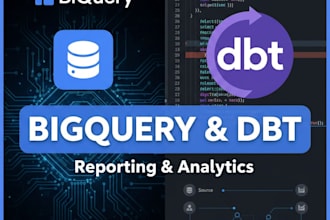 build dbt models for bigquery reporting and analytics