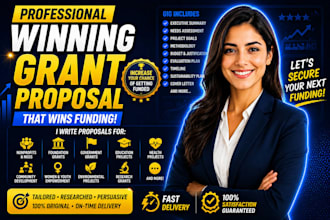 write a winning grant proposal, grant application, nonprofit funding proposal