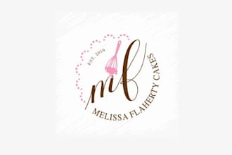 design awesome home based bakery logo
