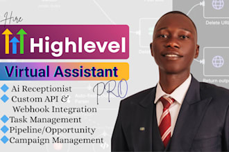 gohighlevel automation website landing page ghl ai funnel a2p 10dlc workflow VA