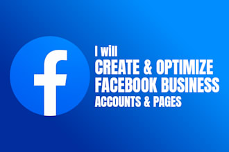 create and optimized facebook account
