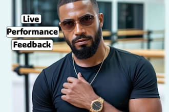 give detailed feedback on your live performance