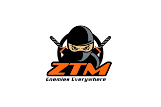 do awesome ninja leader logo for our motorsport customers