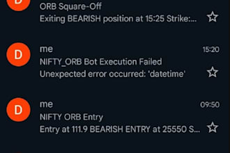 design algorithmic trading strategies, bots and indicators