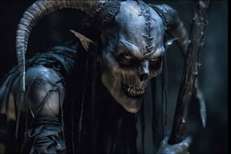 fantasy horror and fantasy horror character