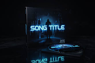 design music album cover art ready for spotify