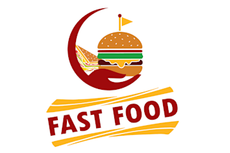 design a modern fast food logo for your brand