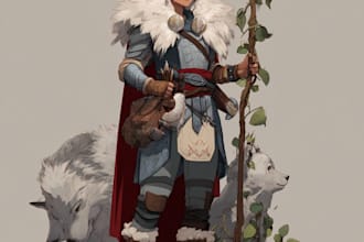 dnd character art and dnd character art
