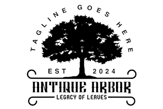design a professional tree service logo