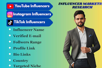 find the best instagram tiktok youtube influencers for influencer marketing