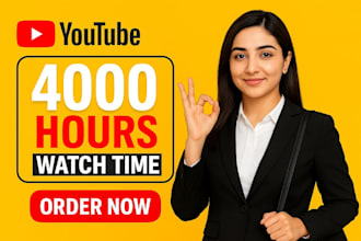 complete youtube promotion for monetization