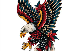 do american traditional tattoo style by request