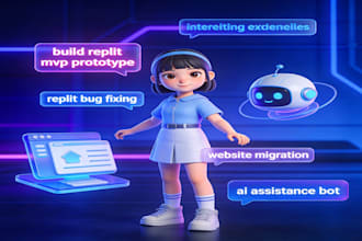 build replit mvp prototype replit bug fixing website migration ai assistance bot