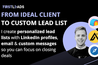 create a custom b2b leadlist for your business