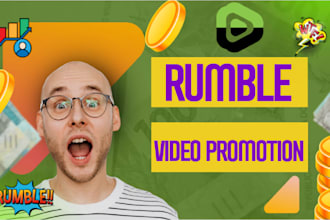 organic rumble promotion, rumble channel, rumble views, rumble video promotion