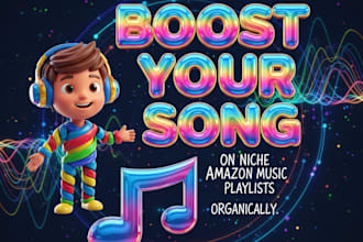 boost your song on niche amazon music playlists organically