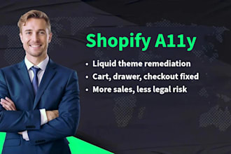 fix shopify accessibility and ada wcag 2 2 issues in your theme liquid