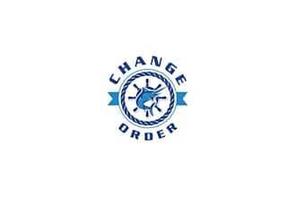 design unique great boat logo