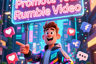 promote your rumble video to a real audience for organic engagement