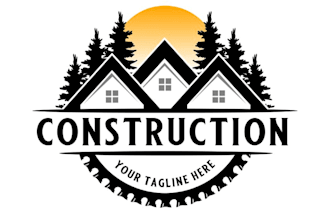 do custom construction, mechanical, engineering logo design