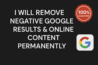 erase bad google links, mugshots, defamatory results, cases, news articles, blog
