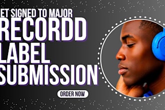 professionally send your demo to top 20,000 major indie record labels signed you