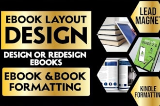 professionally format books, ebooks and workbooks for KDP