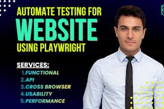 automate your web, API testing using playwright for a bug free release