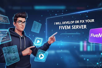 develop or fix your fivem server
