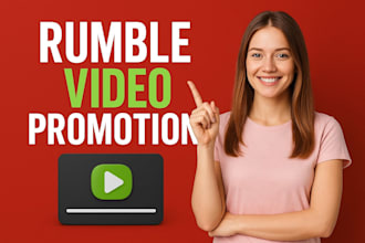 rumble video promotion, rumble promotion, video SEO, channel views