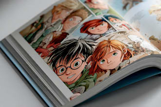 do children comic book design