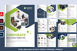 stunning brochures, company profiles, reports, and proposals