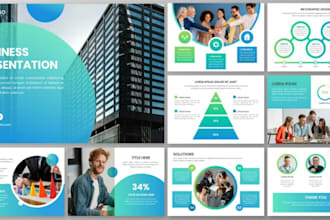 design a professional presentation