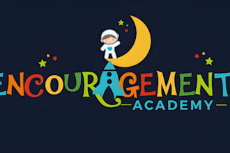 design childcare, daycare, kids play, education, party, baby, or children logo