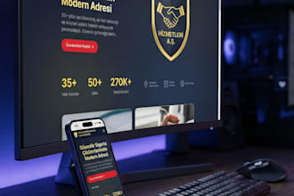 develop a modern custom websites