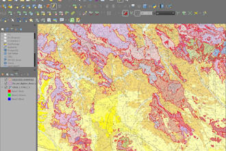 digitize geology maps with high accuracy using qgis