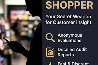 be your mystery shopper call evaluator and appointment setting
