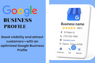 boost visibility with an optimized google business profile