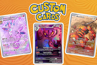 illustrate your personalized pokémon tcg card