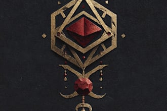 design a custom dnd, fantasy, rpg, game logo