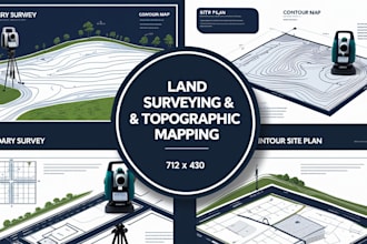 do accurate land surveying, site measurement, and topographic survey services