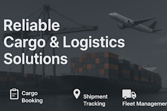 build cargo management airline booking website agent freight management website