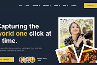pixieset website photography website with client gallery and online booking